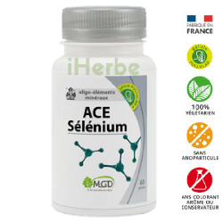 MGD ACE Sélénium 60 gélules