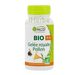 MGD Nature Gelée Royale et Pollen Bio 90 gélules – Vitalité & Défenses Naturelles