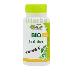 MGD Gattilier bio 90 gélules