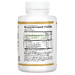 Huile de Poisson Premium Oméga-3 California Gold Nutrition – 1100 mg, 100 Capsules Molles pour Cœur & Cerveau