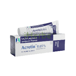 Acretin Tretinoin 0.05% Cream – Traitement Acné 30g Original 100%