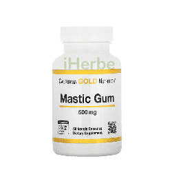 California Gold Nutrition Gomme de mastic 500 mg 60 capsules végétariennes