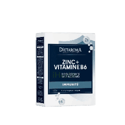 DIETAROMA ZINC + VITAMINE B6 60 COMPRIMES