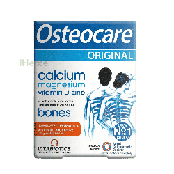 Vitabiotics Osteocare Calcium, Magnésium, Zinc et Vitamine D3 30 Comprimés