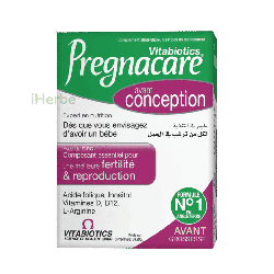 Pregnacare Avant Conception – Fertilité & Préparation à la Grossesse – 30 Comprimés