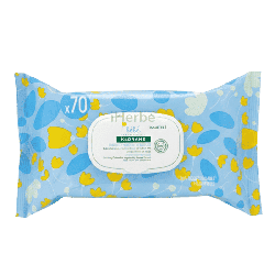 Klorane Bébé Lingettes Nettoyantes au Calendula 70 lingettes