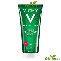 Vichy Normaderm Gel Purifiant Intense Peau Grasse Acnee 200 ml iherbe Maroc