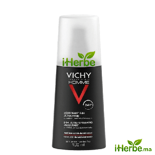 Vichy Homme déodorant spray 24H anti odeur Maroc fraîcheur longue durée