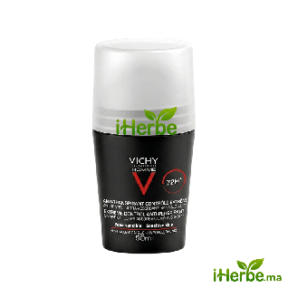 VICHY HOMME DEODORANT ANTI TRANSPIRANT 72 H ROLL ON 50 ML
