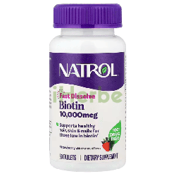 Natrol Biotine Dissolution rapide 60 comprimés
