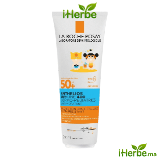 La Roche-Posay Anthelios UVMUNE 400 Dermo-Pediatrics Lait SPF 50+ 250 ml - Protection Solaire Enfant - iherbe.ma