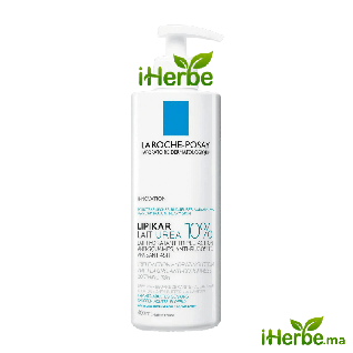 La Roche-Posay Lipikar Lait Urea 10% 400ml - Anti-Rugosités Maroc - iherbe.ma