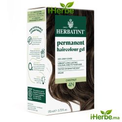 Soin colorant permanent 4N Châtain, (Série Naturelle), 170 ml maroc iherbe.ma