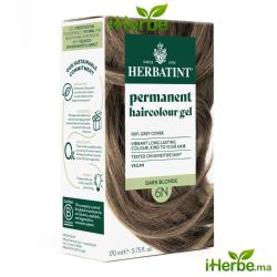 Soin colorant permanent 6N Blond Foncé, (Série Naturelle), 170 ml maroc iherbe.ma
