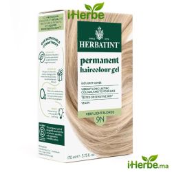 Soin colorant permanent 9N Blond Extra Clair, (Série Naturelle), 170 ml maroc iherbe.ma