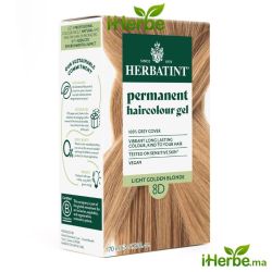 Soin colorant permanent 8D Blond Clair Doré, (Série Dorée), 170 ml maroc iherbe.ma