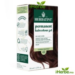 Soin colorant permanent 4R Châtain Cuivré, (Série Dorée), 170 ml maroc iherbe.ma