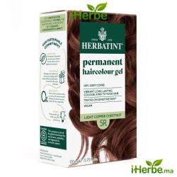 Soin colorant permanent 5R Châtain Clair Cuivré, (Série Cuivrée), 170 ml maroc iherbe.ma