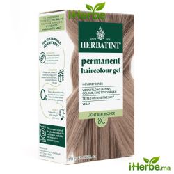 Soin colorant permanent 8C Blond Clair Cendré, (Série Cendrée), 170 ml maroc iherbe.ma
