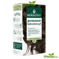Soin colorant permanent 5C Châtain Clair Cendré, (Série Cendrée), 170 ml maroc iherbe.ma