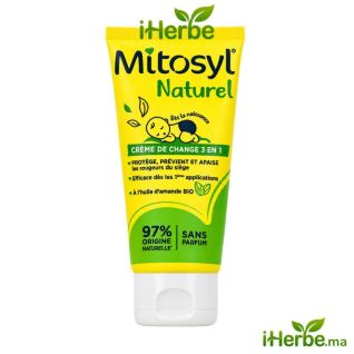 Mitosyl Naturel Crème de Change 3 en 1 pour Bébé dès la Naissance – Tube 70 ml original maroc iherbe.ma