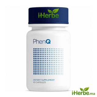 PhenQ Complément Alimentaire Brûleur de Graisse et Perte de Poids 60 Gélules original maroc iherbe.ma